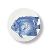 Assiettes & Couverts^Sélectionné par Fleux Assiette Creuse Poisson En Porcelaine - O 20 Cm