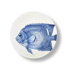 Assiettes & Couverts^Sélectionné par Fleux Assiette Creuse Poisson En Porcelaine - O 20 Cm
