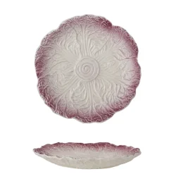 Assiettes & Couverts^Bloomingville Assiette Mimosa En Gres - O 21 X 2,5 Cm - Violet