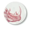 Assiettes & Couverts^Sélectionné par Fleux Assiette Plate Rhinoceros En Porcelaine - O 27 Cm