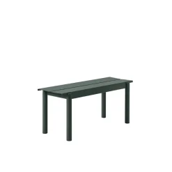 Poufs & Bancs^Muuto Banc Linear Steel Dark Green - 110 X 34 Cm
