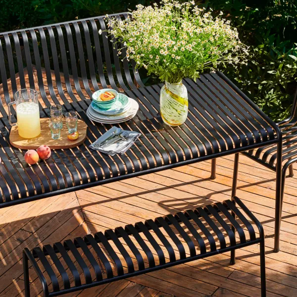 Poufs & Bancs^Hay Banc Palissade En Acier Poudre - Anthracite