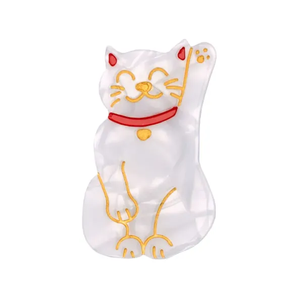 Accessoires Cheveux^Coucou Suzette Barrette Chat Porte-Bonheur