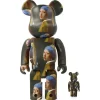 Sculptures & Figurines^Sélectionné par Fleux Bearbrick 400% + 100% Johannes Vermeer - La Jeune Fille A La Perle - 28 Cm