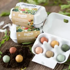 Pots & Jardinières^Sélectionné par Fleux Boite A Oeufs 6 Bombes A Graines