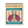 Bougies, Bougeoirs Et Allumettes^Archivist Gallery Boite D'Allumettes - Deux Paons