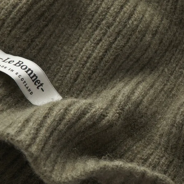 Couvre-Chefs^Le Bonnet Bonnet En Laine Melangee - Kaki