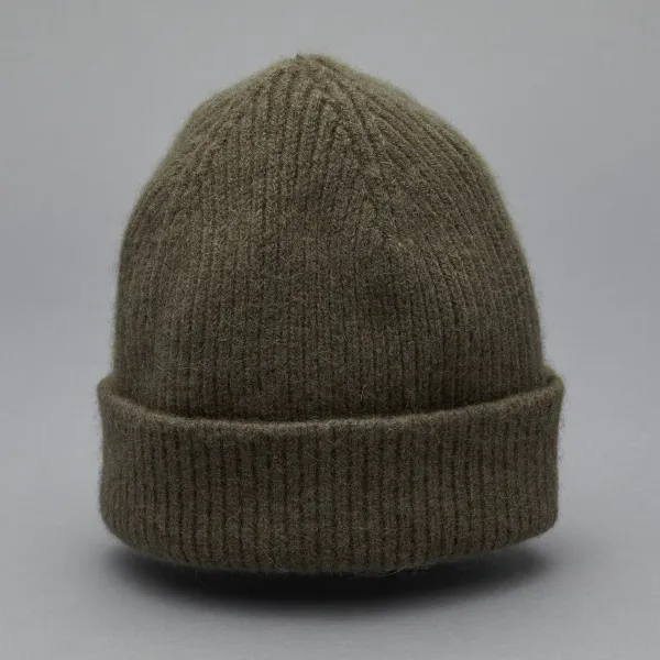 Couvre-Chefs^Le Bonnet Bonnet En Laine Melangee - Kaki