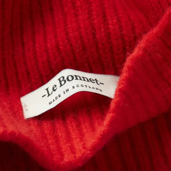 Couvre-Chefs^Le Bonnet Bonnet En Laine Melangee - Crimson