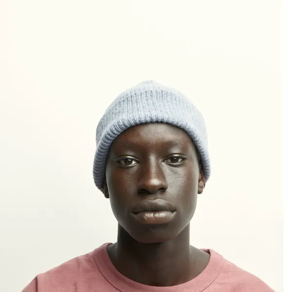 Couvre-Chefs^Le Bonnet Bonnet En Laine Melangee - Denim