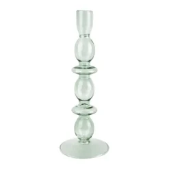 Bougies, Bougeoirs Et Allumettes^Sélectionné par Fleux Bougeoir Art Bubbles En Verre - H 24 X O 8.5 Cm Marron