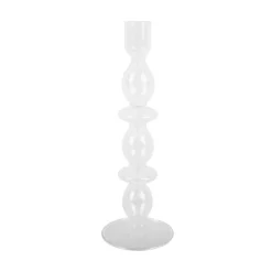 Bougies, Bougeoirs Et Allumettes^Sélectionné par Fleux Bougeoir Art Bubbles En Verre - H 24 X O 8.5 Cm Marron