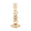 Bougies, Bougeoirs Et Allumettes^Sélectionné par Fleux Bougeoir Art Bubbles En Verre - H 18 X O 8.5 Cm Marron