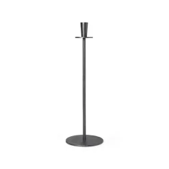 Bougies, Bougeoirs Et Allumettes^Ferm Living Bougeoir Hoy Casted - H 55 Cm - Noir
