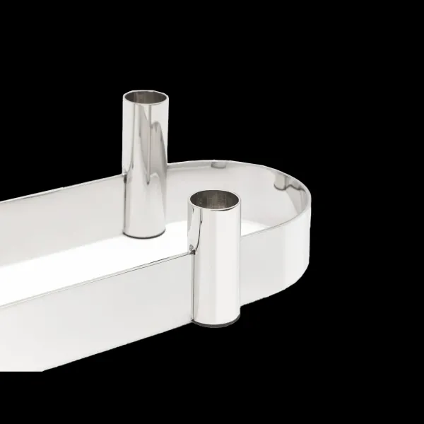 Bougies, Bougeoirs Et Allumettes^FEST Amsterdam Bougeoir Nort Argente