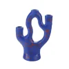 Bougies, Bougeoirs Et Allumettes^Sélectionné par Fleux Bougeoir Tachete - H 25 Cm - Bleu Fonce
