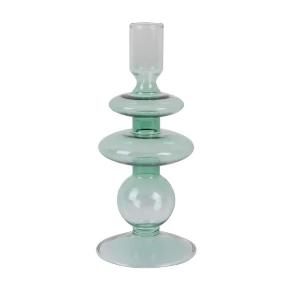 Bougies, Bougeoirs Et Allumettes^Sélectionné par Fleux Bougeoir Verre Art Rings M Transparent