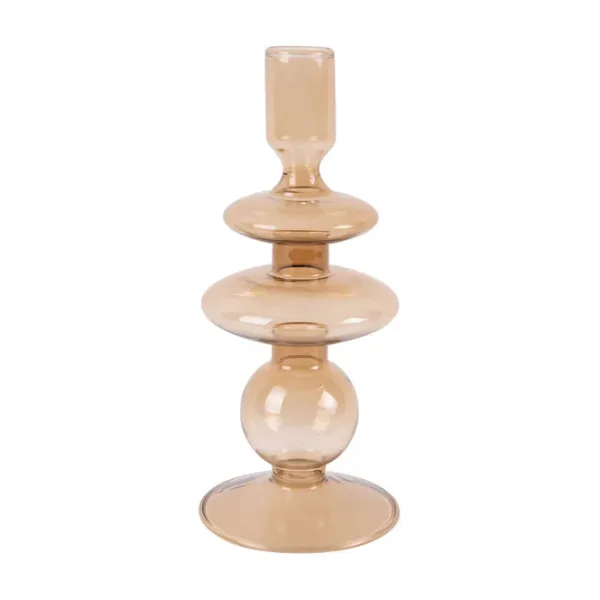 Bougies, Bougeoirs Et Allumettes^Sélectionné par Fleux Bougeoir Verre Art Rings M Transparent