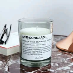 Bougies, Bougeoirs Et Allumettes^Felicie Aussi Bougie Anti-Connards - Feuilles De Figuier