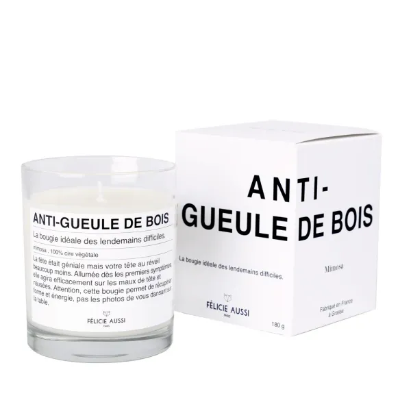 Bougies, Bougeoirs Et Allumettes^Felicie Aussi Bougie Anti-Gueule De Bois - Mimosa