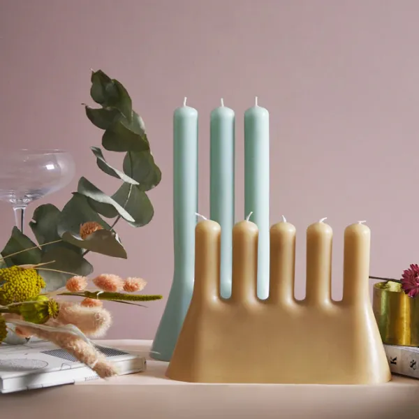 Bougies, Bougeoirs Et Allumettes^ENOstudio Bougie Factory L Bleu