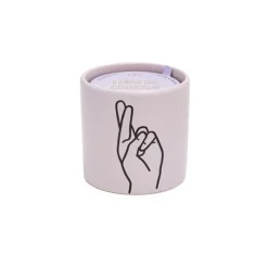 Bougies, Bougeoirs Et Allumettes^Sélectionné par Fleux Bougie Parfumee En Cire De Soja - Finger Crossed