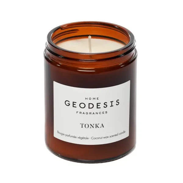 Bougies, Bougeoirs Et Allumettes^Geodesis Bougie Vegetale Parfumee - Tonka