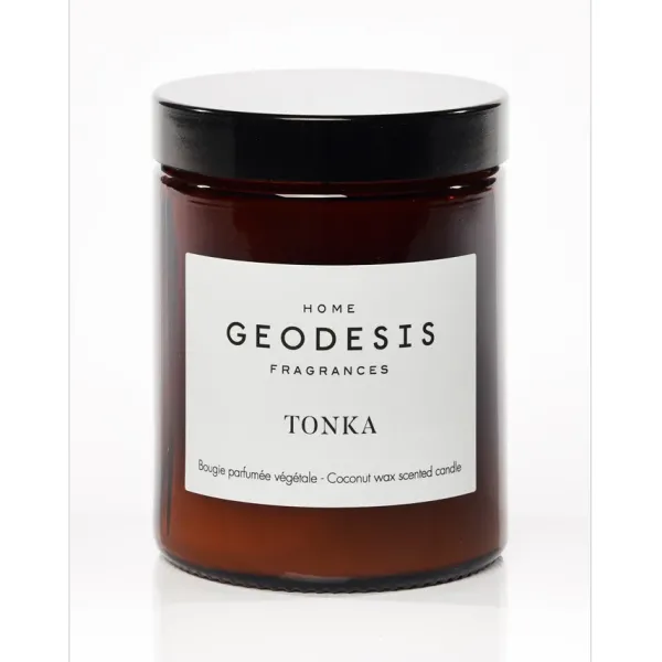 Bougies, Bougeoirs Et Allumettes^Geodesis Bougie Vegetale Parfumee - Tonka