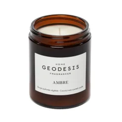Bougies, Bougeoirs Et Allumettes^Geodesis Bougie Vegetale Parfumee - Ambre