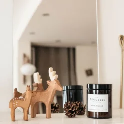 Bougies, Bougeoirs Et Allumettes^Geodesis Bougie Vegetale Parfumee - Bois D'Agar