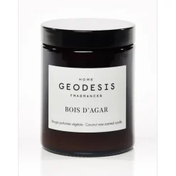 Bougies, Bougeoirs Et Allumettes^Geodesis Bougie Vegetale Parfumee - Bois D'Agar