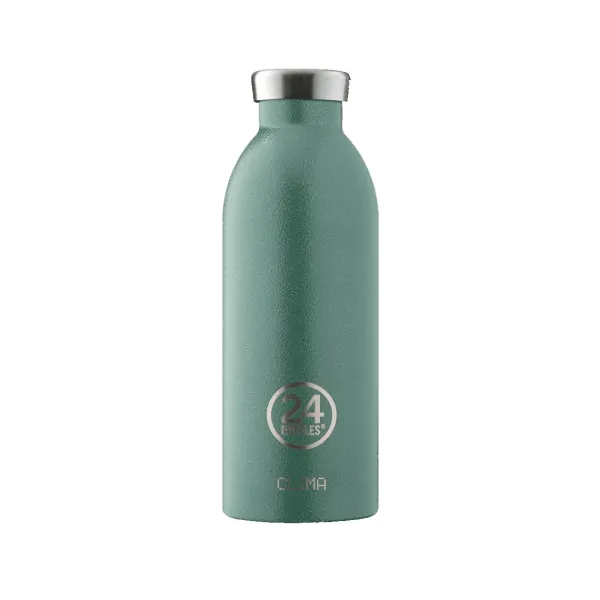 Bouteilles & Lunch Box^24bottles Bouteille Isotherme Clima - Vert Mousse - 500 Ml