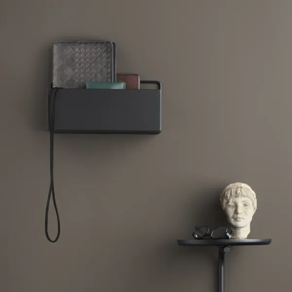 Petits Rangements^Ferm Living Box Murale Rectangle Noir