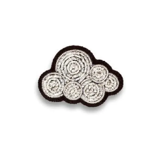 Broches & Pin's^Macon&Lesquoy Broche Nuage Cumulus - Argent