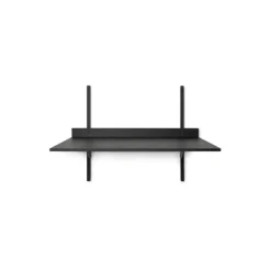 Bureaux & Secrétaires^Ferm Living Bureau Sector Ash - H 66,5 X 45,1 Cm - Noir