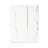 Affiches & Tableaux^HK Living Cadre En Ceramique - 27 X 33 Cm - Blanc Mat