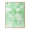 Affiches & Tableaux^HK Living Cadre Peinture Abstraite - 75 X 100 Cm - Verte