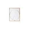 Affiches & Tableaux^HK Living Cadre Relief Art C - 40 X 50 Cm - Blanc S