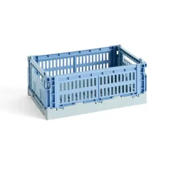 Paniers & Boîtes^Hay Caisse Crate Mix - Bleu Ciel