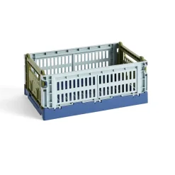 Paniers & Boîtes^Hay Caisse Crate Mix S - Dusty Bleu