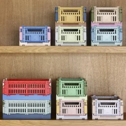 Paniers & Boîtes^Hay Caisse Crate Mix S - Dusty Rose