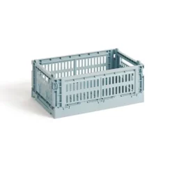 Paniers & Boîtes^Hay Caisse Crate S - Bleu Dusty