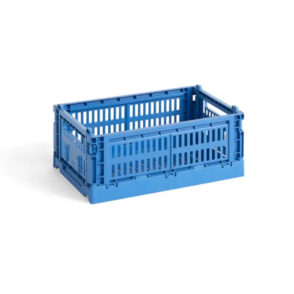 Paniers & Boîtes^Hay Caisse Crate S - Bleu Electrique