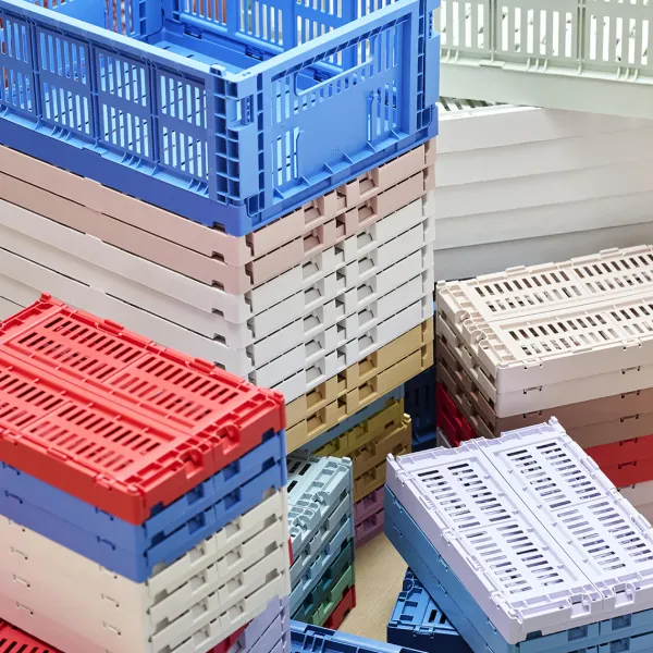 Paniers & Boîtes^Hay Caisse Crate S - Bleu Fonce