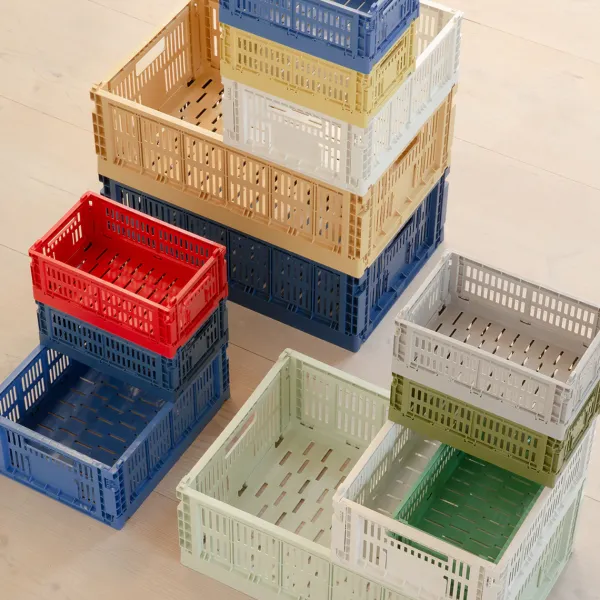 Paniers & Boîtes^Hay Caisse Crate S - Jaune Golden