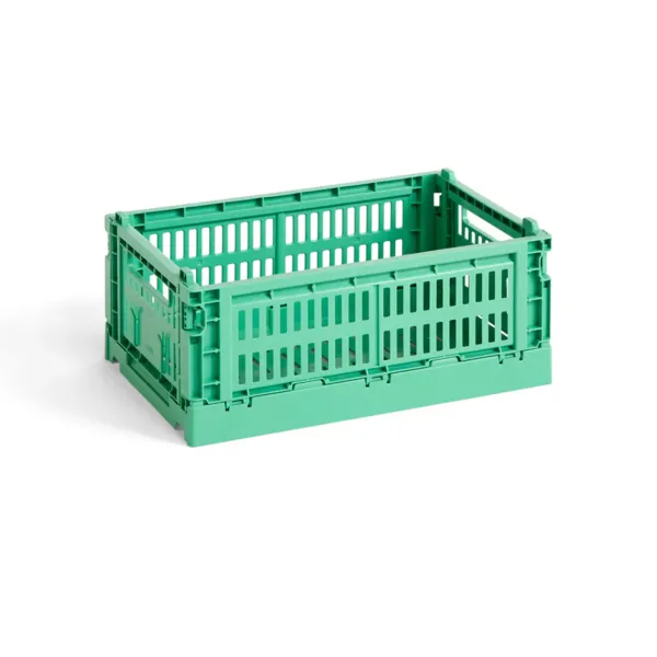 Paniers & Boîtes^Hay Caisse Crate S - Menthe Foncee