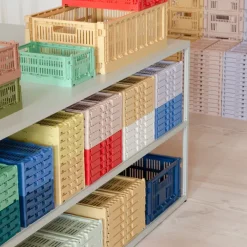 Paniers & Boîtes^Hay Caisse Crate S - Menthe Foncee