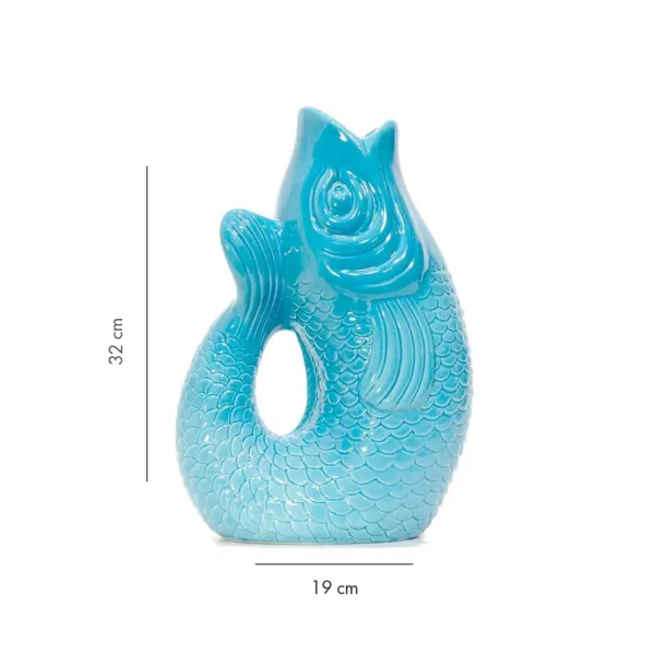 Vases^Sélectionné par Fleux Carafe / Vase Monsieur Carafon Poisson - Lagoon