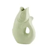 Vases^Sélectionné par Fleux Carafe / Vase Monsieur Carafon Poisson - Vert Mousse