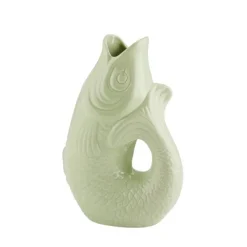 Vases^Sélectionné par Fleux Carafe / Vase Monsieur Carafon Poisson - Vert Mousse